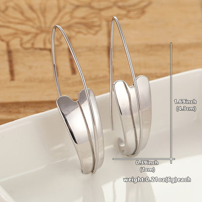 Vintage Heart Shaped Design Earrings