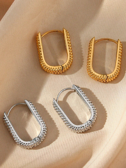 Estée Ovale Earrings Gold