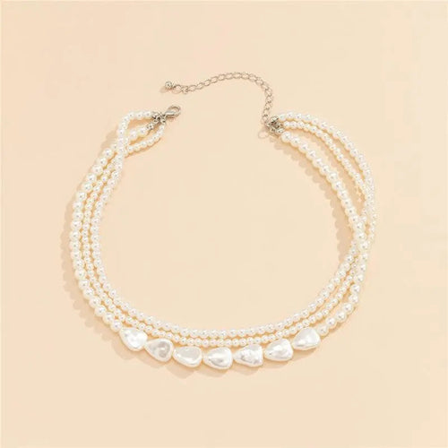 Multi-Strand Baroque Pearl Layered Necklace