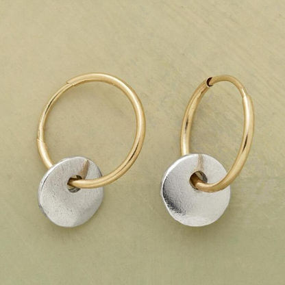 Handmade Elegant Hoop Earrings