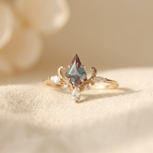 Victorian Crown Gold Sterling Silver Ring