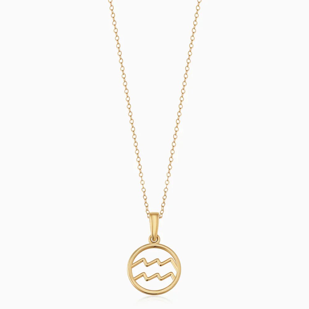 Zodiac sign necklace