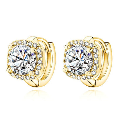 Nadine square earrings