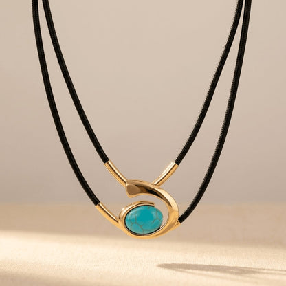 European And Retro Design Bohemian Style Necklace Jewelry Necklace