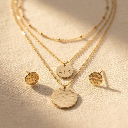 Layered Necklace Jewelry Set Alloy Bone Chain