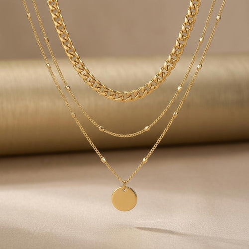 Layered Chain Luxury Necklace